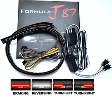 LED Strip 40in 2in1 Row Tailgate Light C Truck Turn Signal Bed Brake Stop Backup