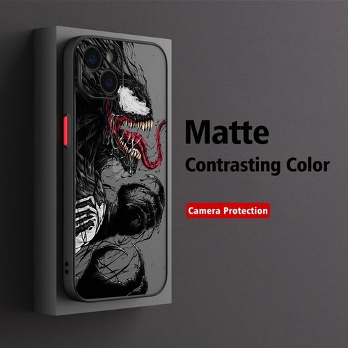 Marvel Spider -Man Venom Movie Phone Case For iPhone 11 12 13 14 15 Pro Max Plus - 第 6/19 張圖片