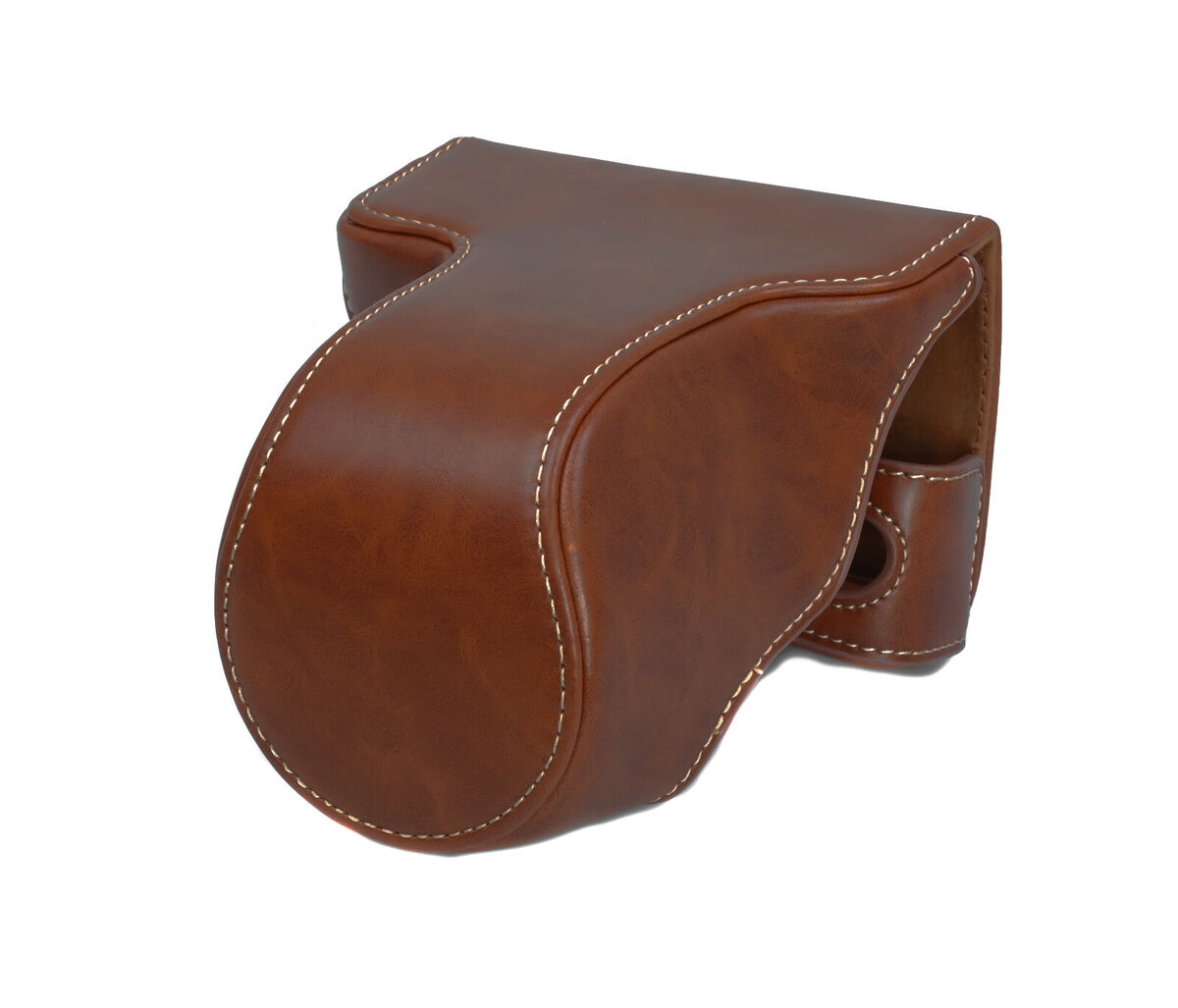 Camera Bag Case for Fujifilm X-A5 Faux Leather Fuji Brown Camera Bag Case for Fujifilm X-A5 Faux Leather Fuji Brown