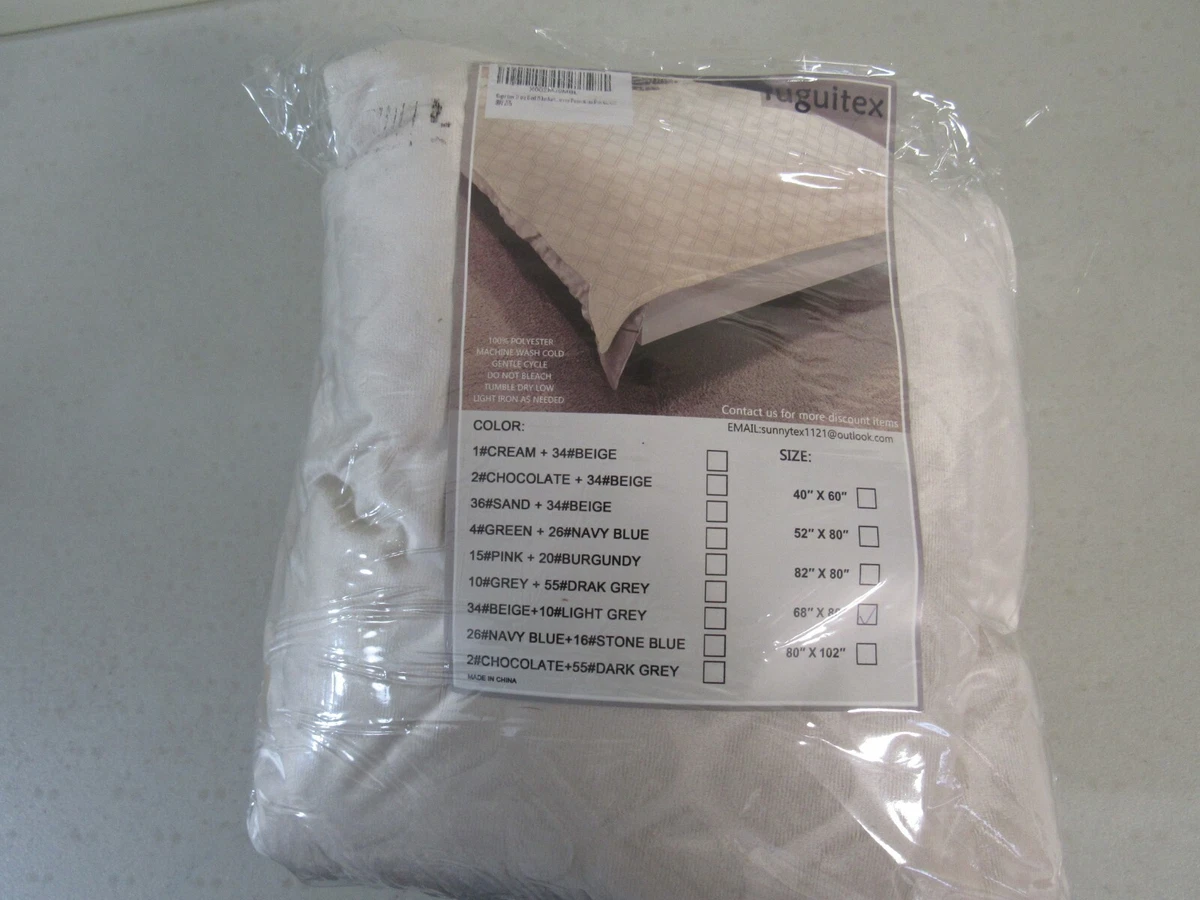 Over Furniture Dog Bed Blanket Sand Beige Color 68