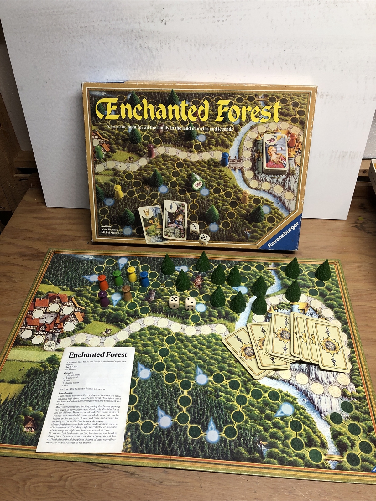 Vintage Ravensburger 1985 Enchanted Forest Complete Board Game for sale  online | eBay