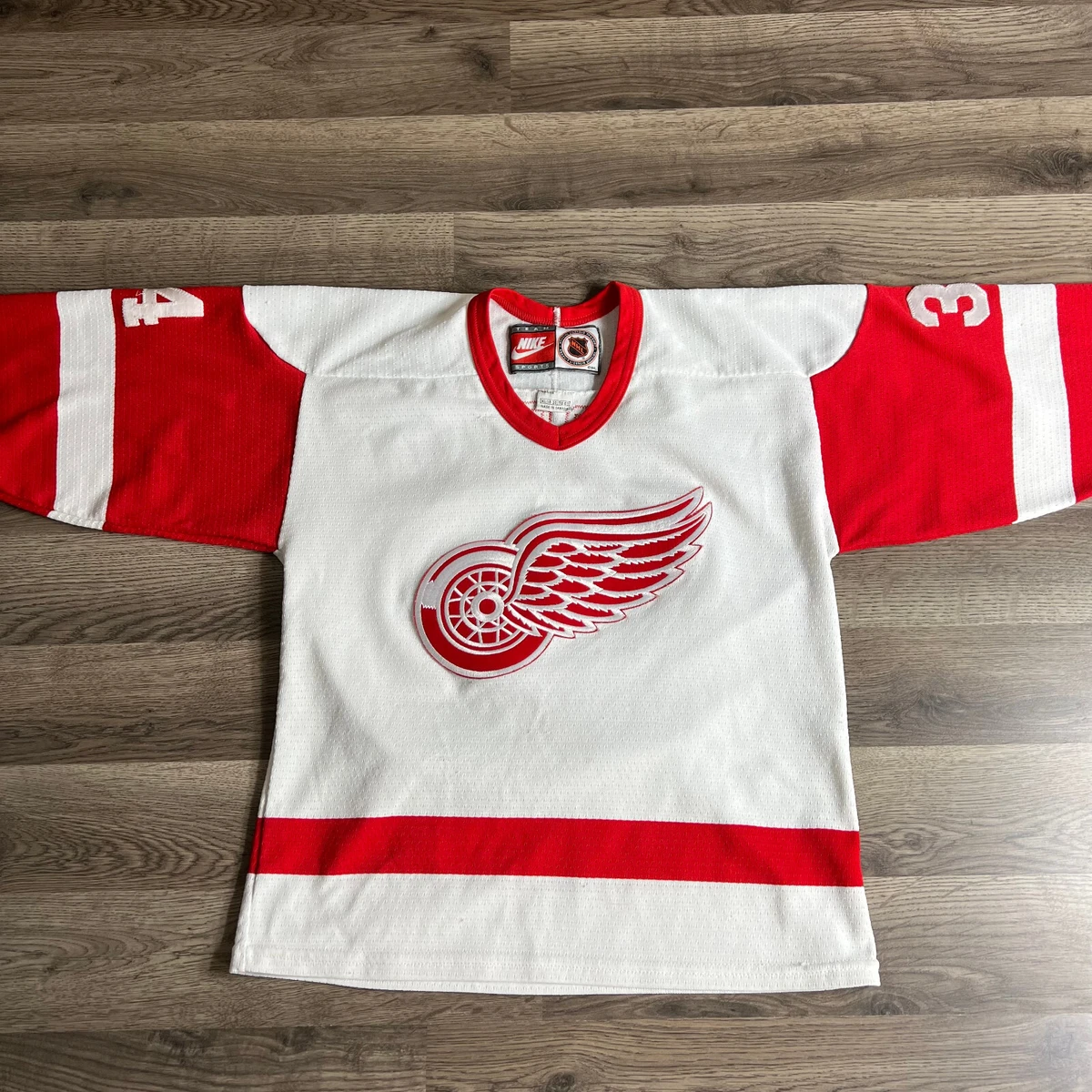 detroit red wings jersey retro