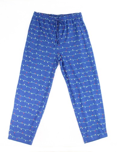 Family PJs Mens Pajama Pants Navy Blue 