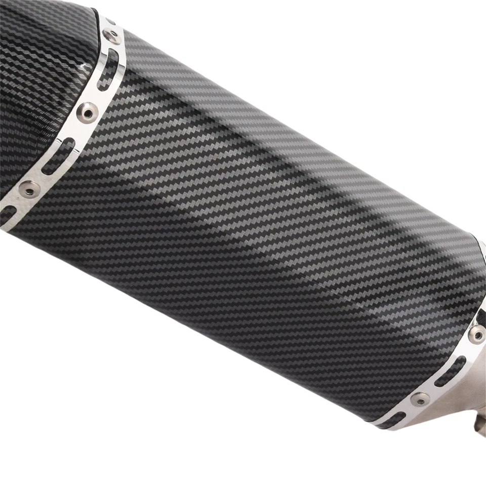 Slip on for Honda CBR300R 2013-2019 Exhaust System Mid Link Pipe Tail Muffler Foto 3 de 4