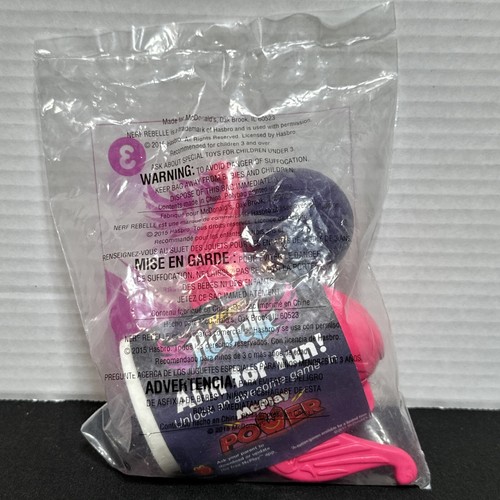 2015 McDonalds Nerf Rebelle #3 ball launcher - Picture 3 of 4