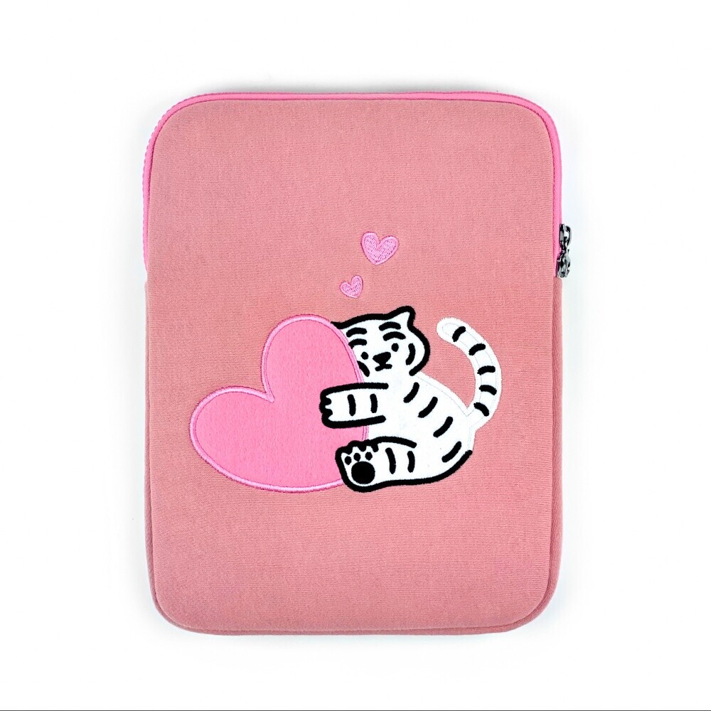 【MUZIK TIGER】Laptop/Tablet Pouch★Hug Tiger [9.7-11inch] MUZIK TIGER Hug Tiger Laptop Tablet Pouch Sleeve Official