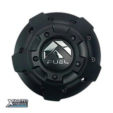 Fuel Off-road Matte Black Wheel Center Cap W Black Rivets 1003-81mbr