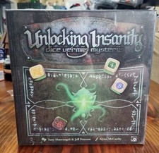 Unlocking Insanity Dice Vermiis Mysteriis Box SW Peterson Game Cards