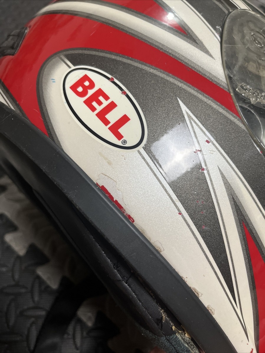 Bell Zephyr Full Face Motorcycle Helmet Visor Shield Chin Strap