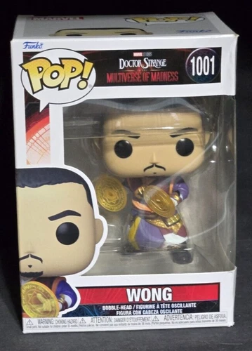 FUNKO POP! # 1001 - DOCTOR STRANGE MULITVERSE OF MADNESS - WONG - LOOK AT PHOTOS