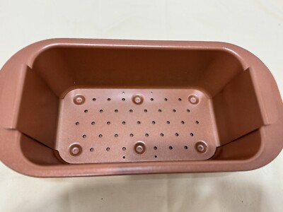 Copper Chef Perfect Loaf Pan Non Stick Dishwasher Safe 9x5x3  2 Piece
