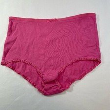 Victoria's Secret Panties XS Boyshorts/Briefs 100 Cotton Pink Vintage 2002 Y2K