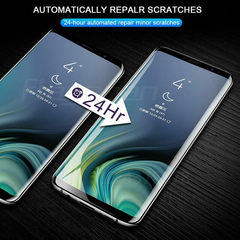 2X Película Protectora de Pantalla PET Suave Transparente 3D para Samsung Galaxy S10 S10+ Plus S10E Foto 4 de 4