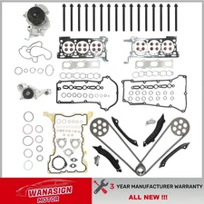 Head Gasket Timing Chain Kit Pump For 11-23 Jeep Grand Cherokee Ram 1500 3.0L
