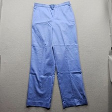 Alfred Dunner Women's Size Ten Light Blue Straight Leg Pants