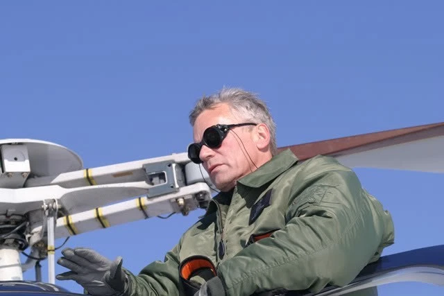 500 $ Vuarnet 028 Blanco Glaciar Gafas de sol PX5000 Marrón oscuro Lente Cable Gancho Brazos Foto 3 de 4