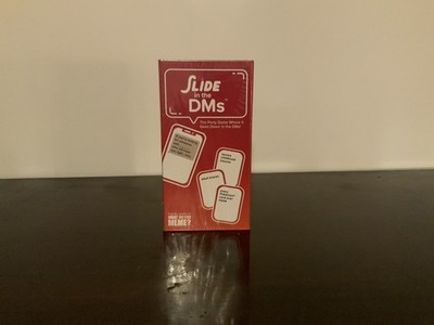 Slide In The DMs - The Party Game Where it Goes Down In The DMs - New Sealed
