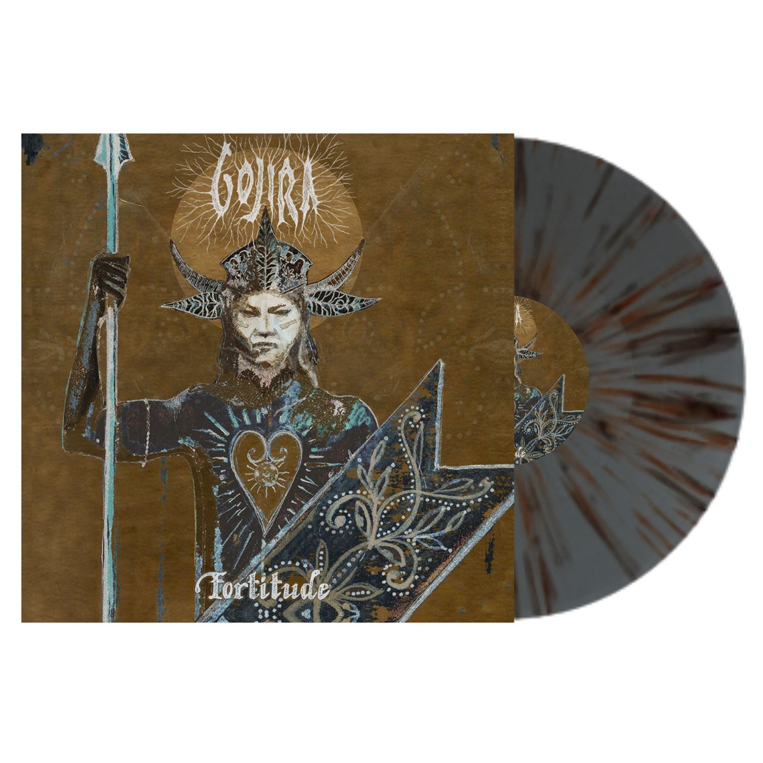 Gojira - Fortitude (2025 Resissue) Grey/Brown Splatter Vinyl 12"" Album