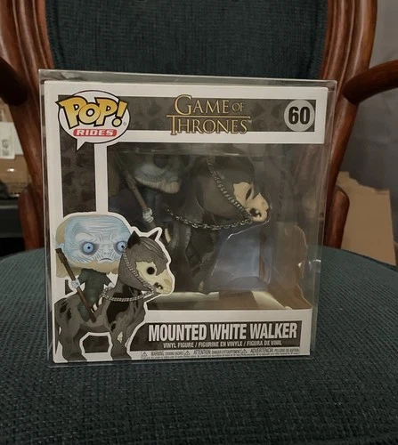 Funko Pop! Vinyl Mounted White Walker #60 Game of Thrones W/ Protector