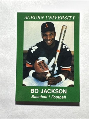 Bo Jackson ~ Promo/Oddball/Broder ~ Late 1980 s ~ Early 90 s - AAMER