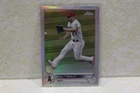 2022 Topps Chrome Mike Trout Refractor Card #200 Angels