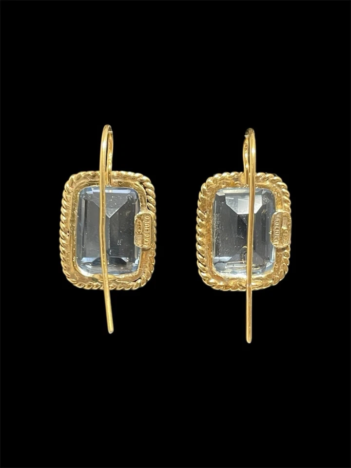 Orecchini topazio azzurro - Immagine 3 di 4