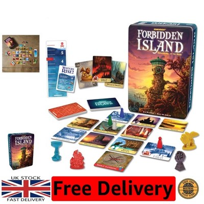 Forbidden Island Brettspiel | Abenteuer & Strategie für 2-4 Spieler | 30 Min