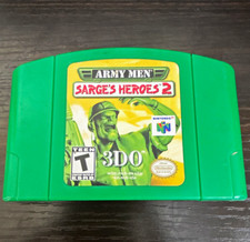 3DO Army Men: Sarge's Heroes 2 Nintendo 64 N64 T NTSC-U/C Game Cartridge
