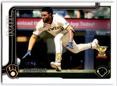 2025 Topps Series Two Jackson Chourio Milwaukee Brewers #376 | eBay