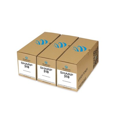 3x 310, AR-310T Toner Schwarz Kompatibel mit Sharp AR 5625 M256 M316