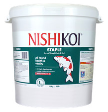 10KG NISHIKOI STAPLE LARGE PELLET POND FISH FOOD KOI BUCKET FEED HEALTH DIET