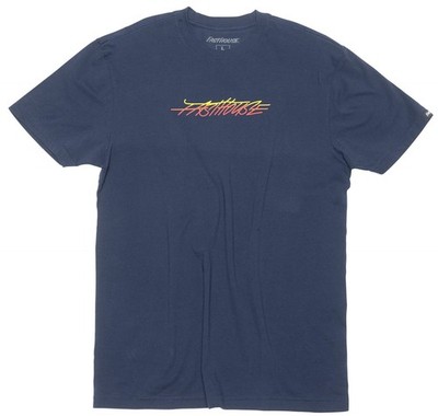 Fasthouse Lagoon Mens Short Sleeve T-Shirt Navy