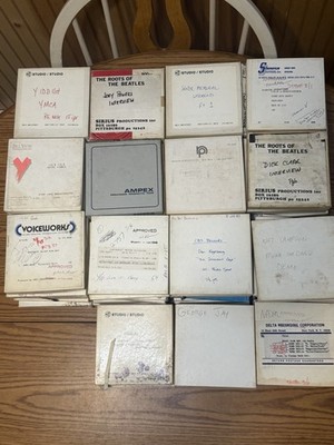 95 reel tapes CBS NY radio Demos lost media celebrity Interviews Commercials RAW