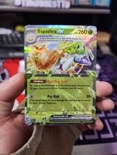Espathra Ex 6/91 Pokémon TCG S&V Paldean Fates Double Rare Holo NM