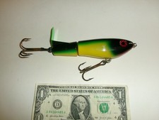 Buchertail  Rattle in Tail Top Raider Musky Muskie Topwater Lure - Used