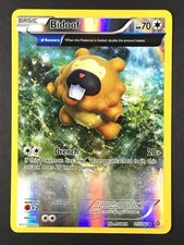 Pokemon TCG Bidoof 117/160 Primal Clash Reverse Holo Uncommon LP on eBay