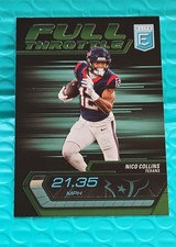 2024 Panini Donruss Elite - Full Throttle Nico Collins #25 Green