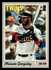 Marwin Gonzalez 2019 Topps Heritage #553 Minnesota Twins Buy10get5FREE