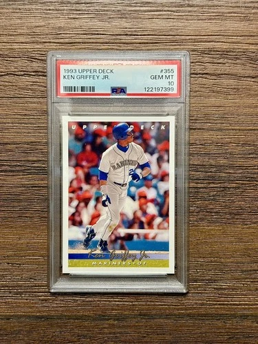 1993 Upper Deck Ken Griffey Jr. PSA 10 #355 Seattle Mariners Gem Mint