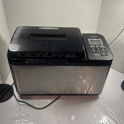 Zojirushi BB-PDC20 Home Bakery Virtuoso Plus Breadmaker Black Stainless Steel