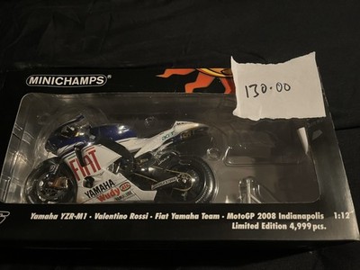 Valentino Rossi . Fiat Yamaha Team MotoGP 2008 Indianapolis Limited Ed 4999 Teile