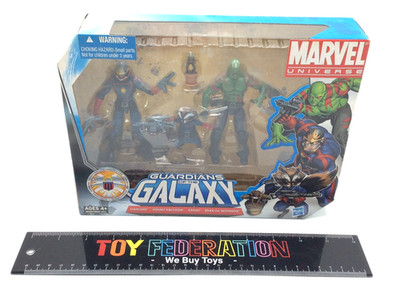 Marvel Universe Series 3.75'' GUARDIANS OF THE GALAXY 4-Pack