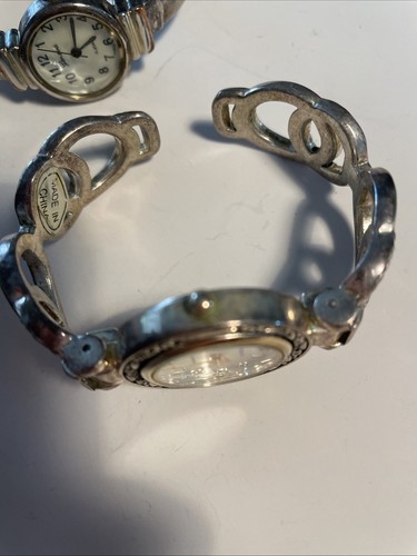 Lot Of 6 Women's Junk Drawer Geneva Watches Cuff - Picture 8 of 24