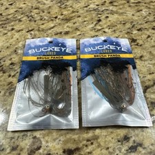 Buckeye brush, panda bluegill flip/crank bait lures two packs new 1/4 Oz. Cpix