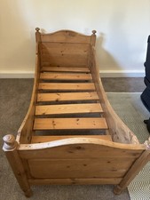 Solid Pine Wooden Bed Frame Single
