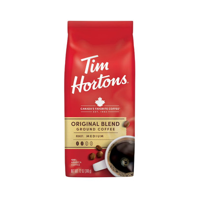 Tim Horton - Coffee Ground Original Blend 100% Arabica - 12 Oz