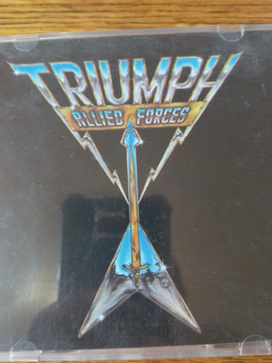 #ad #ad TRIUMPH Allied Forces CD 1985 MCA $20.00