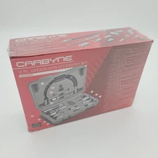 Carbyne Grease Gun Accessory Set - 12 Pieces - Grease Coupler Kit - NEW/Sealed