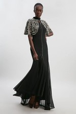 Karen Millen Maxi Dress Womens Occasion Dresses