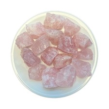 Rough Rose Quartz Crystals Bulk, Heart Chakra Raw Stones for Tumbling  Healing
